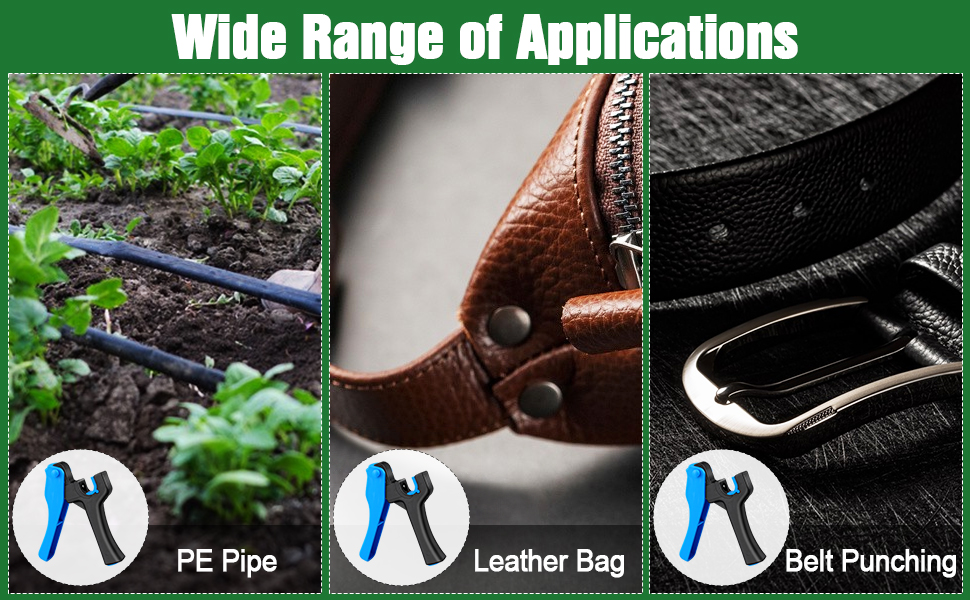 Kalolary 2PCS Drip Irrigation Tubing Hole Punch Tool, Drip