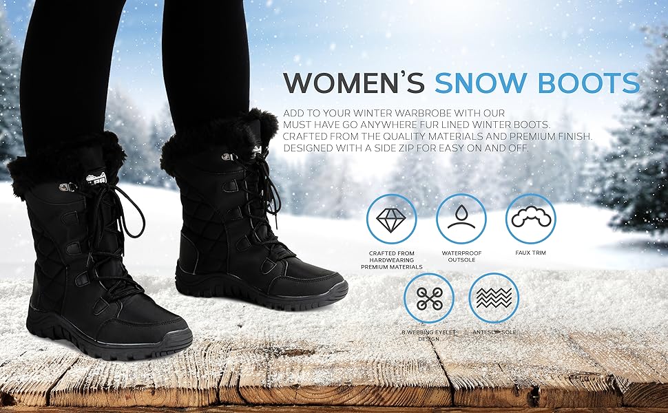 WOMEN SNOW BOOTS