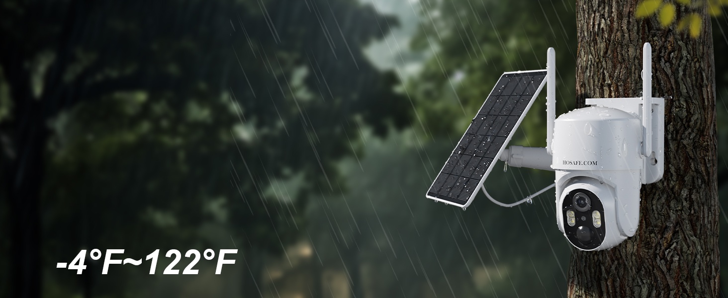 IP66 Waterproof 4G Cellular security Camera