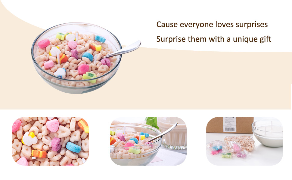 Vanilla Cereal Bowl Scented Soy Candle