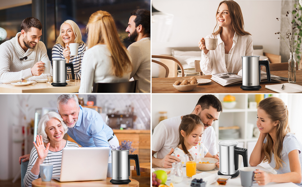 KYG Elektrischer Milchaufschäumer