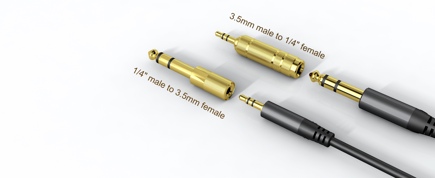 Two-type 3.5mm Adapters