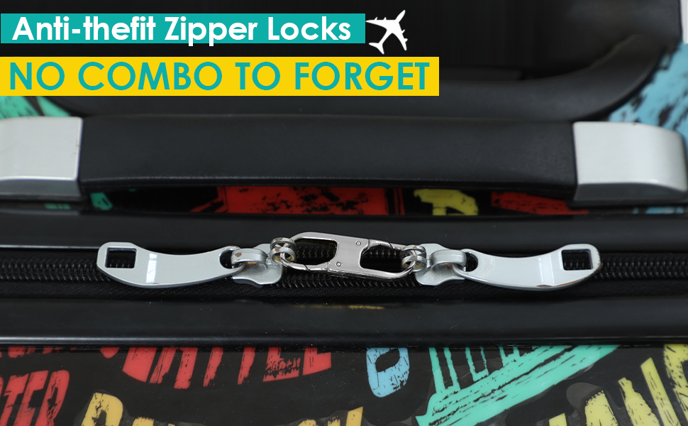 Anti Theft Zipper Lock Backpack Zipper Lock Keep The Zipper Closed