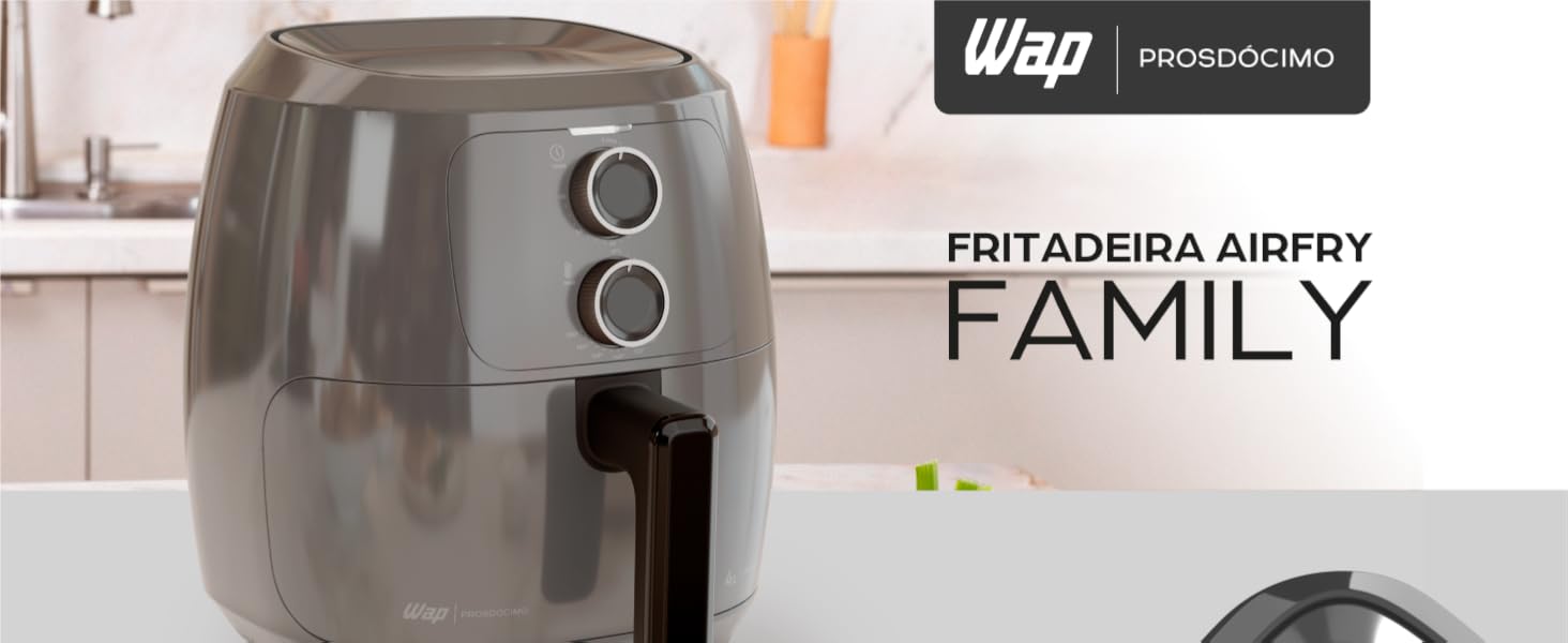 AIR FRYER cinza