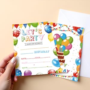 Invitations for Birthday Party