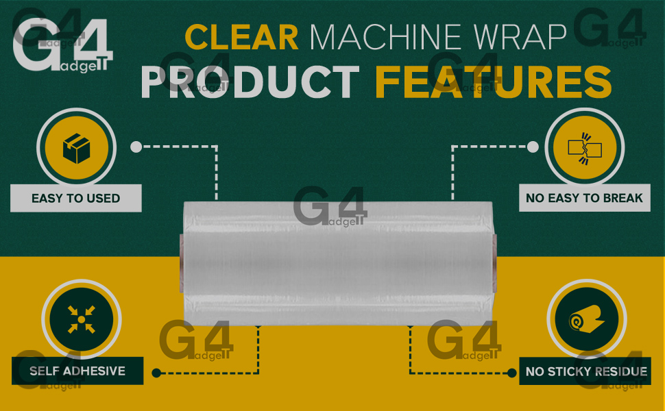 Machine wrap roll luggage wrapping roll furniture wrapping film suitcase wrap plastic wrapping roll