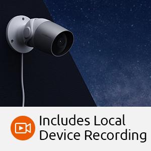 Link2Home WiFi Outdoor Weatherproof Camera – For Home Security, Surveillance, CCTV, No Hub Required (Silver) 13 WiFi outdoor camera - includes local device recording plus sound and motion detectors