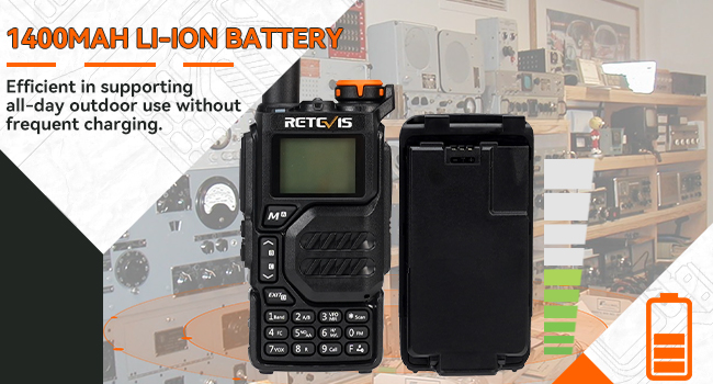 ong distance walkie talkies 1000 miles tri band ham radio