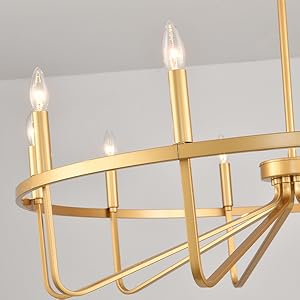 dining room chandelier over table