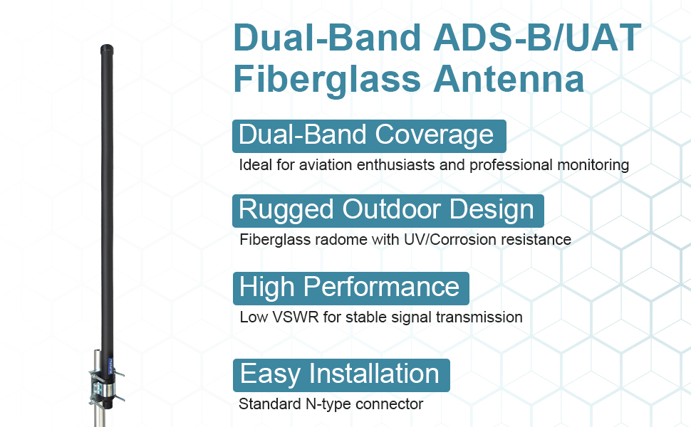 high gain dual band signal receiver