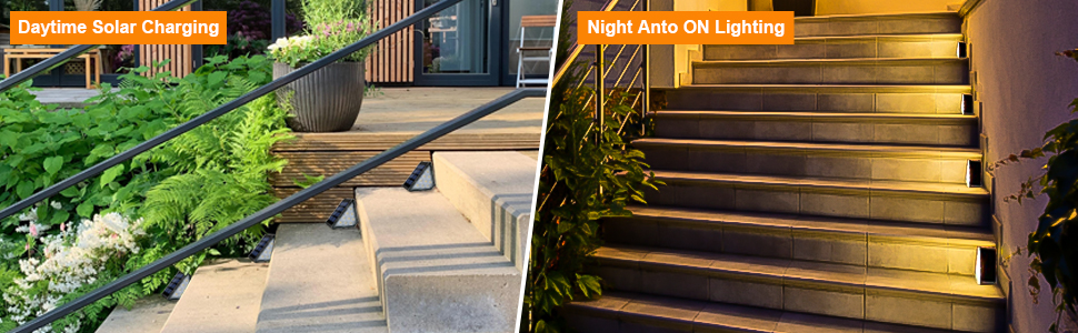 Solar step light