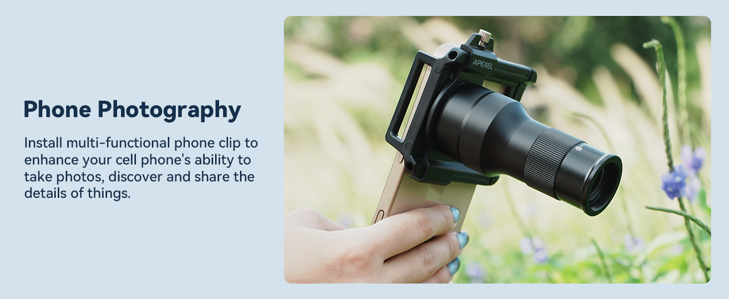 TM6 6X Telephoto Lens &amp; 150mm Macro Lens