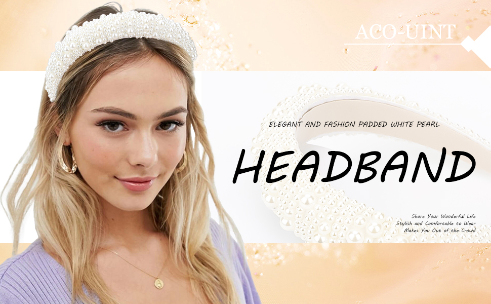 pearl headband