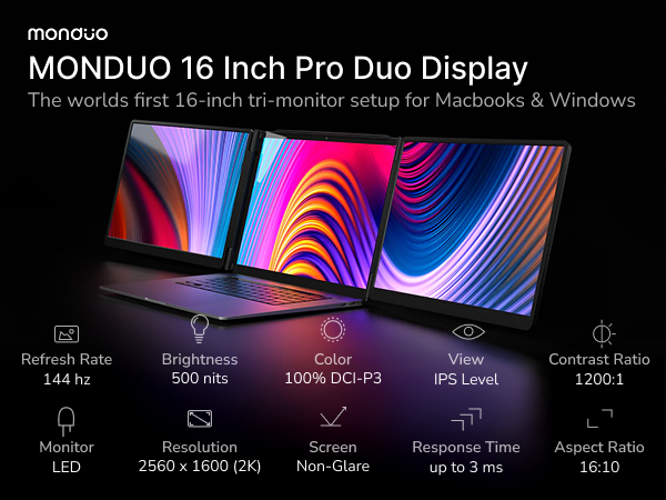 モニター台 Monduo 16inch pro duo display Monduo 16-In. Pro Duo Display