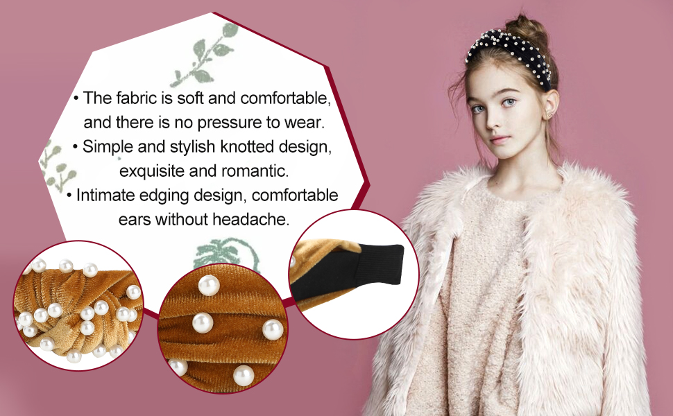 beaded headband for women 