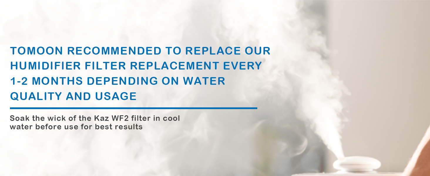 WF2 Humidifier Filter Replacement for Vicks V3500 V3100