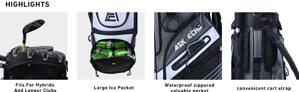  Golf Bag with 14 Way