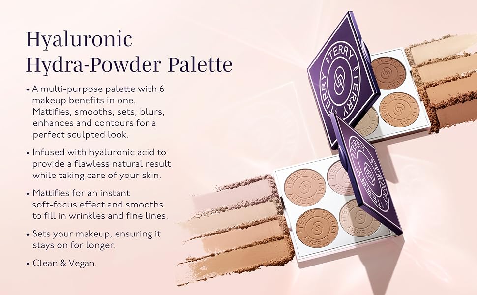 By Terry Hyaluronic Hydra Powder Palette French makeup skincare hydrating skin