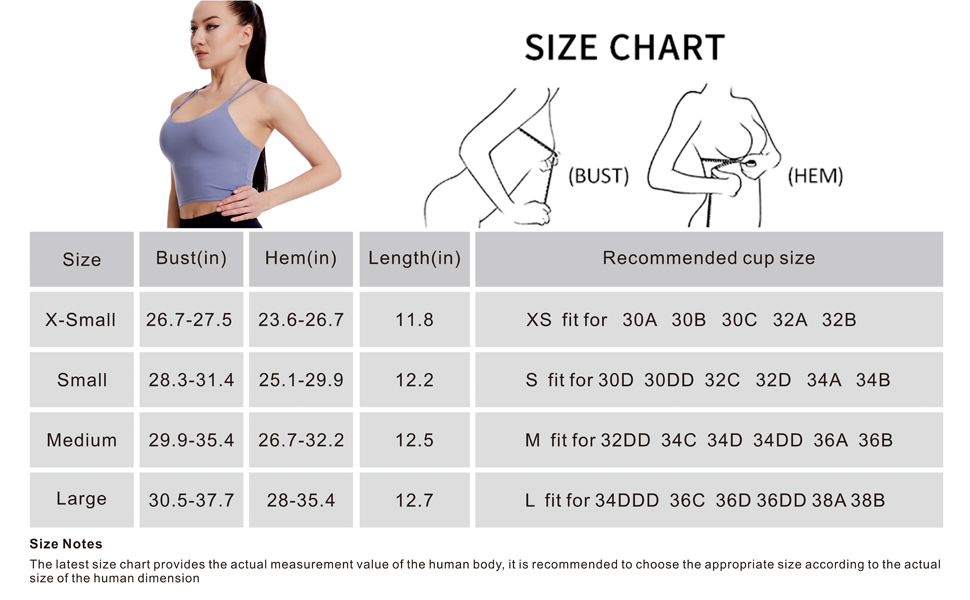 Sports Bra Workout Tank Tops for Women