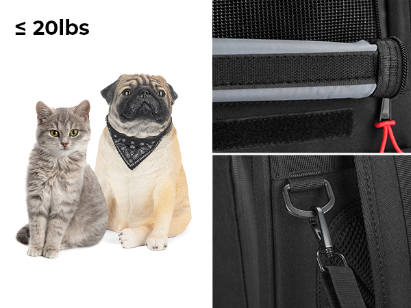 バッグ DOGGY Amazon.com : KEMIMOTO Motorcycle Dog Cat Carrier Bags