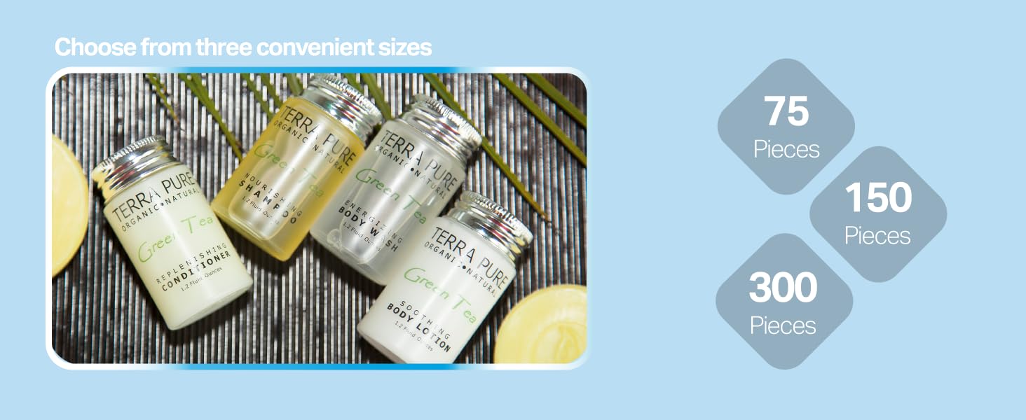 Terra Pure Hotel Soaps and Toiletries Bulk Set | 1-Shoppe