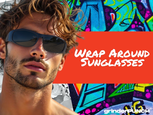 【新品】PATRICK POLARIZE PUNCH 44/27.5cm grinderPUNCH Polarized Sports Sunglasses for Men UV400