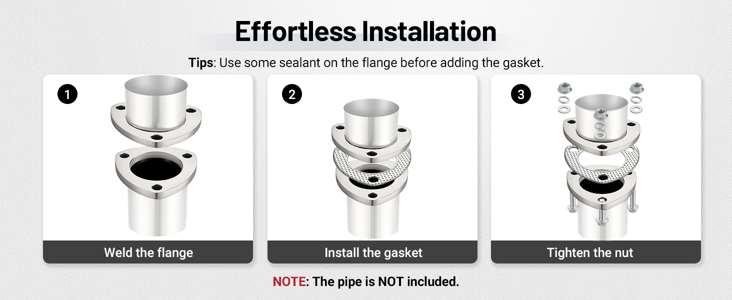 exhaust flange pipe