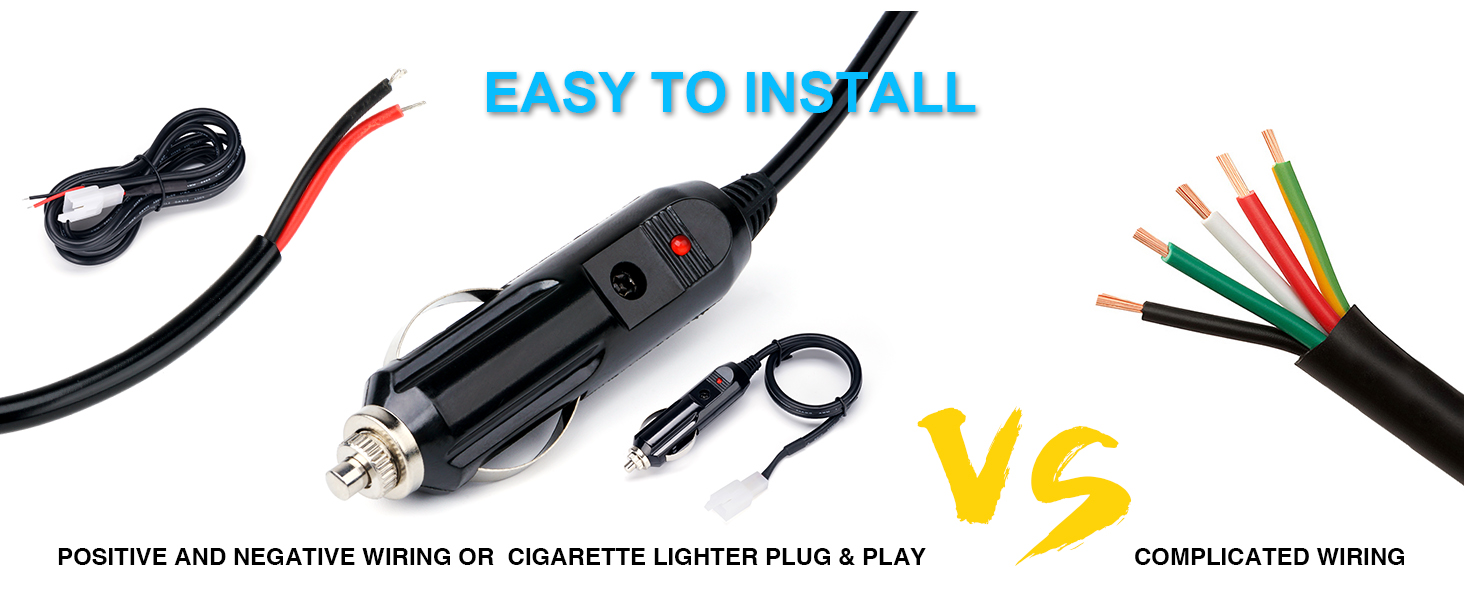 LUMENIX Amber LED Surface Mount Strobe Flashing Lights Kit