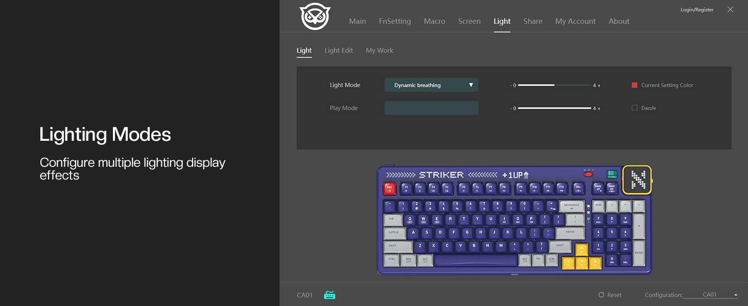 Amazon.com: NYXI Striker Retro Mechanical Gaming Keyboard, Bluetooth/2 ...