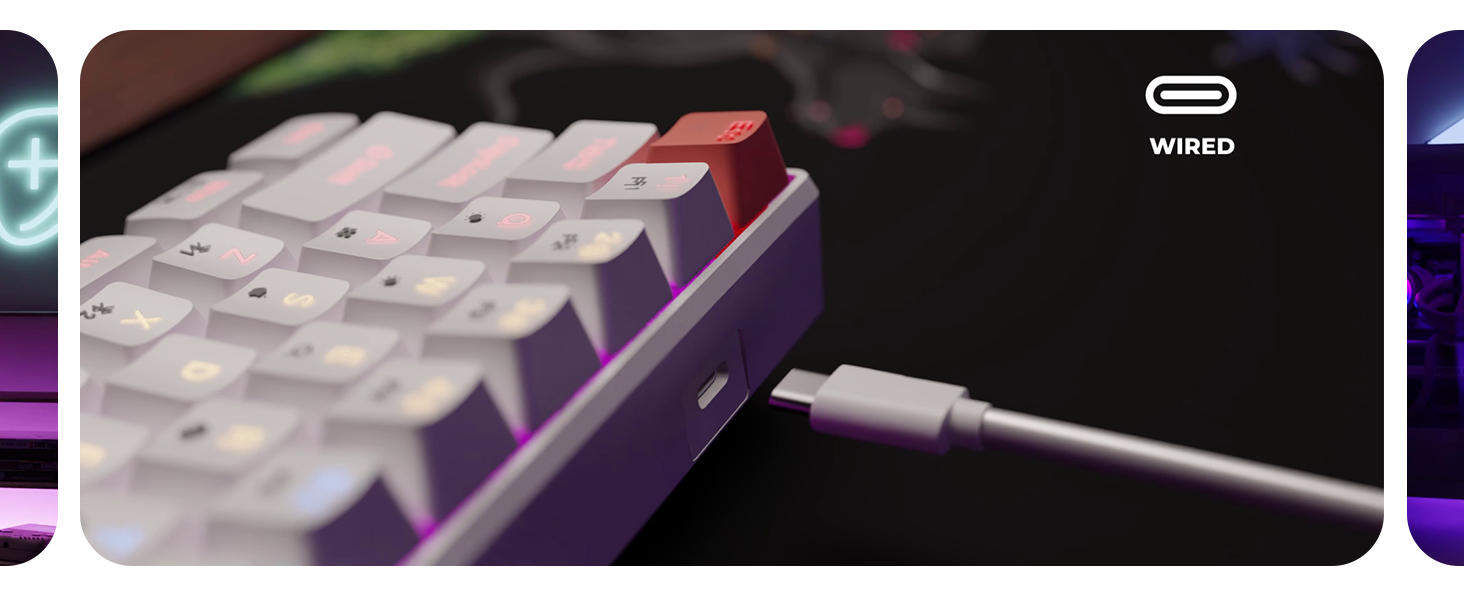 EvoFox Katana S Mini Tri-Mode Wireless Mechanical Gaming Keyboard