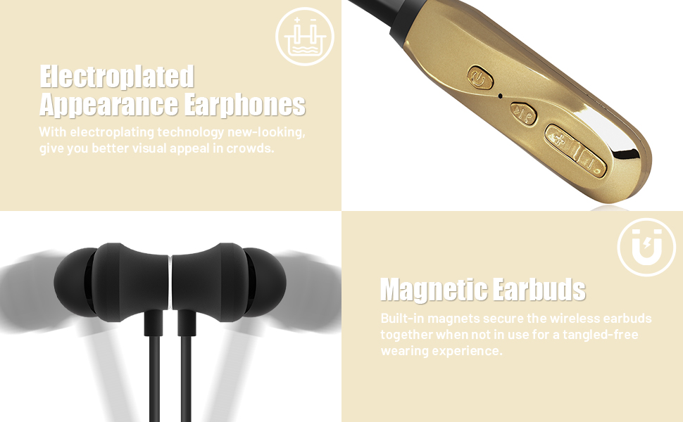 new appearance and magnetic earbuds