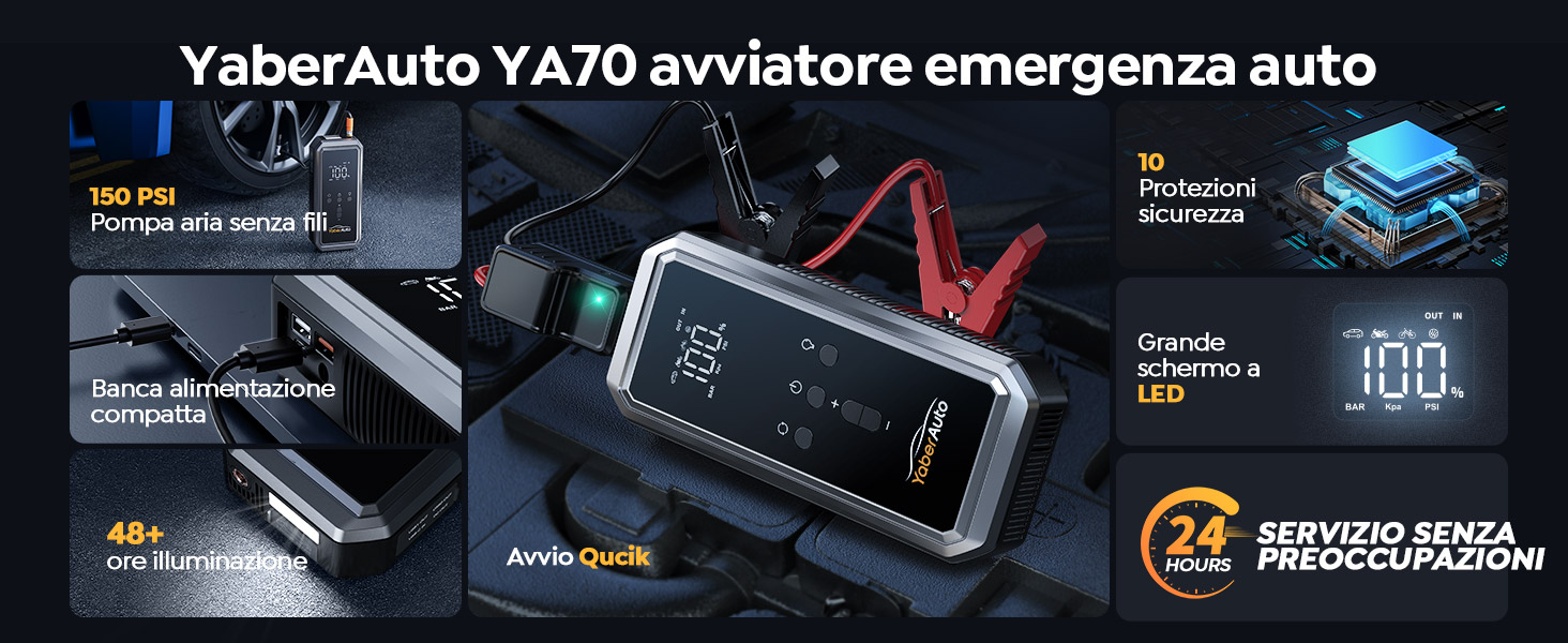 starter batteria auto