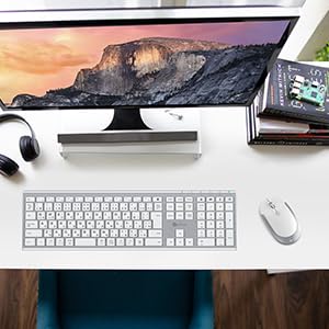Amazon.co.jp: iClever キーボードワイヤレスキーボードマウス