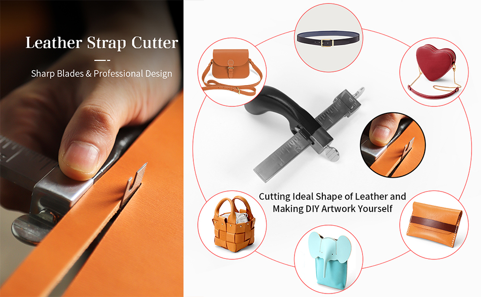 WUTA Strap Cutter Leather Tools Sharp Leather Strap String