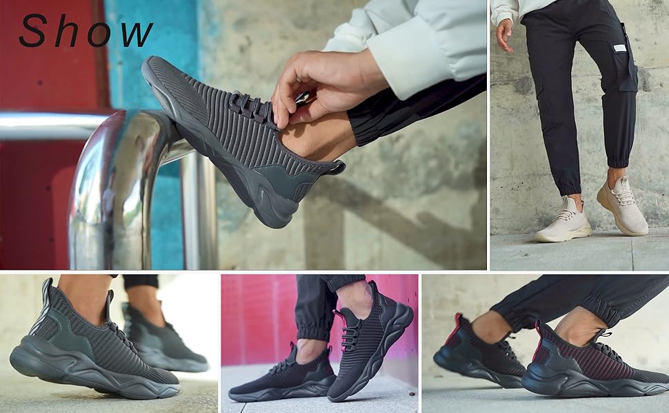 Comfortable and breathable, air circulation in the shoes, easy foot feeling, comfortable walking.
