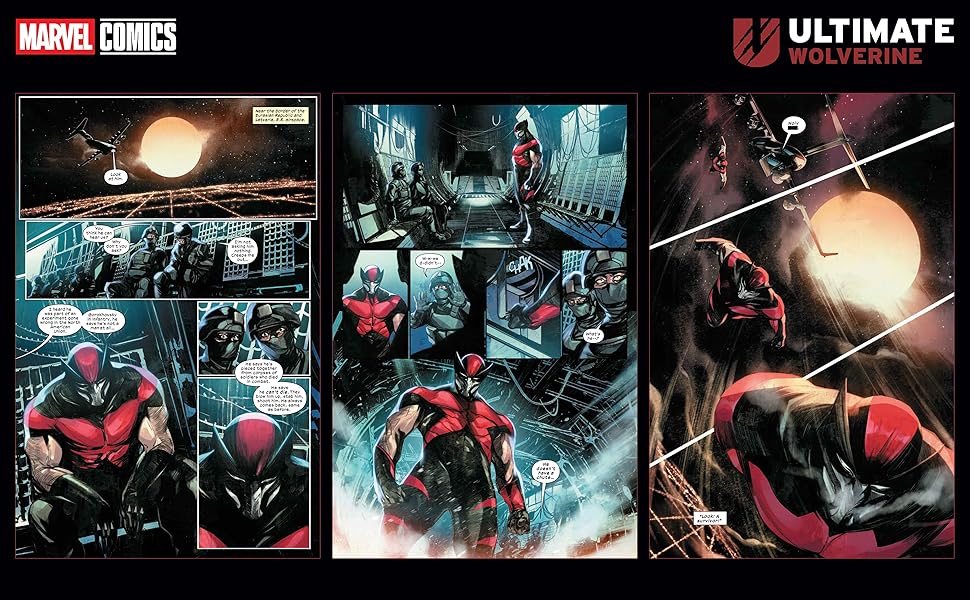 Ultimate Wolverine Vol. 1 Interior Pages