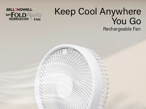 travel fan rechargeable ventiladores recargables para cuba ventilador recargable Desk foldable
