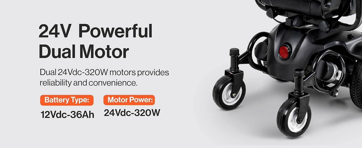 SuperHandy GUT171 GoRide CRX Wheelchair