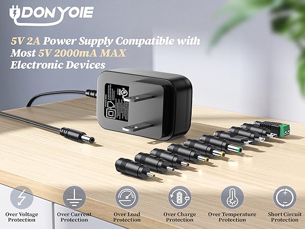 Waste(twice) - YU0505 Amazon.com : 5V 2A 2000mA DC Power