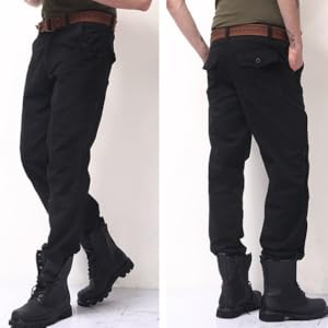 Amazon.co.jp: ミリタリー カーゴ パンツ サイドジッパー ポケット
