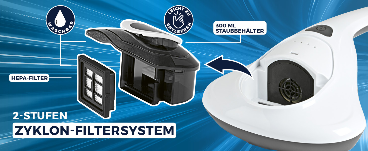 Bob Home Milbensauger Weiß