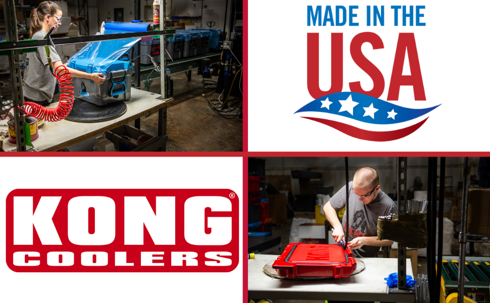 KONG Coolers 110 QT Food and Drink Divider , Made in The