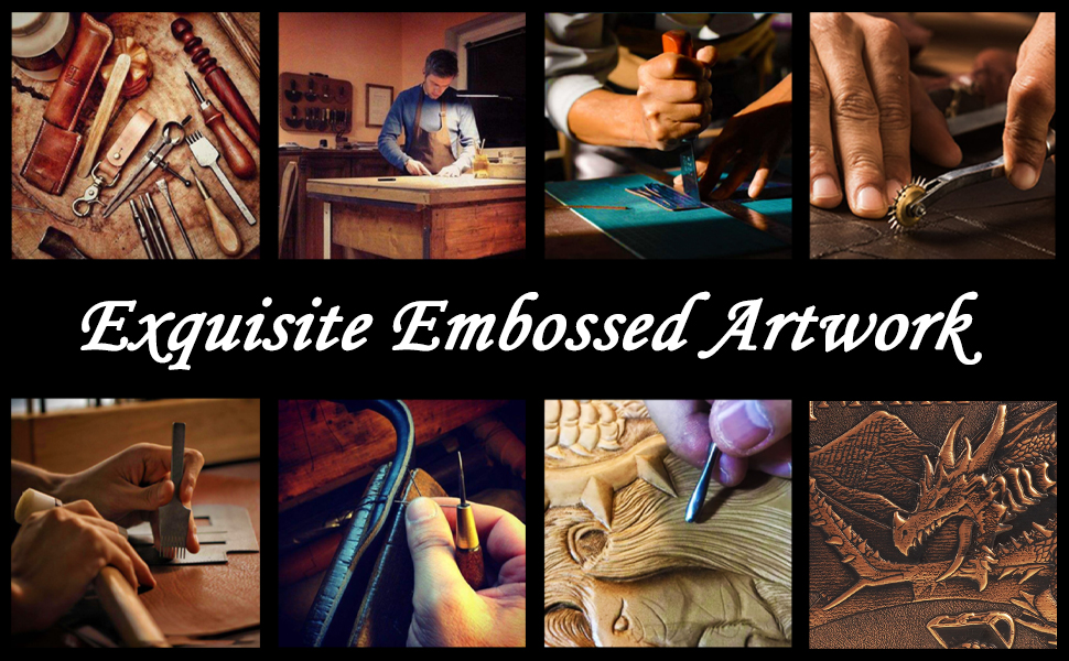 DND DM Screen 5e, D&D Dungeon Master Screen 3D Faux Leather 4 Panel