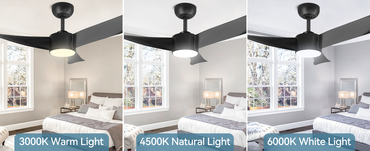 ceiling fans with lights and remote