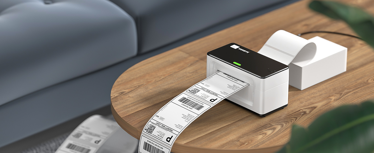 MUNBYN Shipping Label Printer USB 4x6 for Shipping Packages Postage