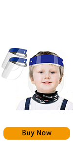 kids face shield 2 pack