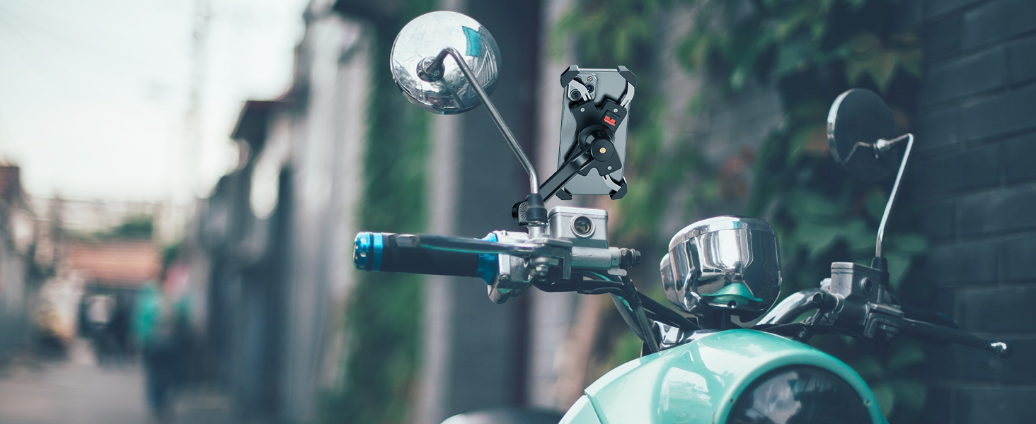 PB04ES Grefay Motorcycle Phone Mount