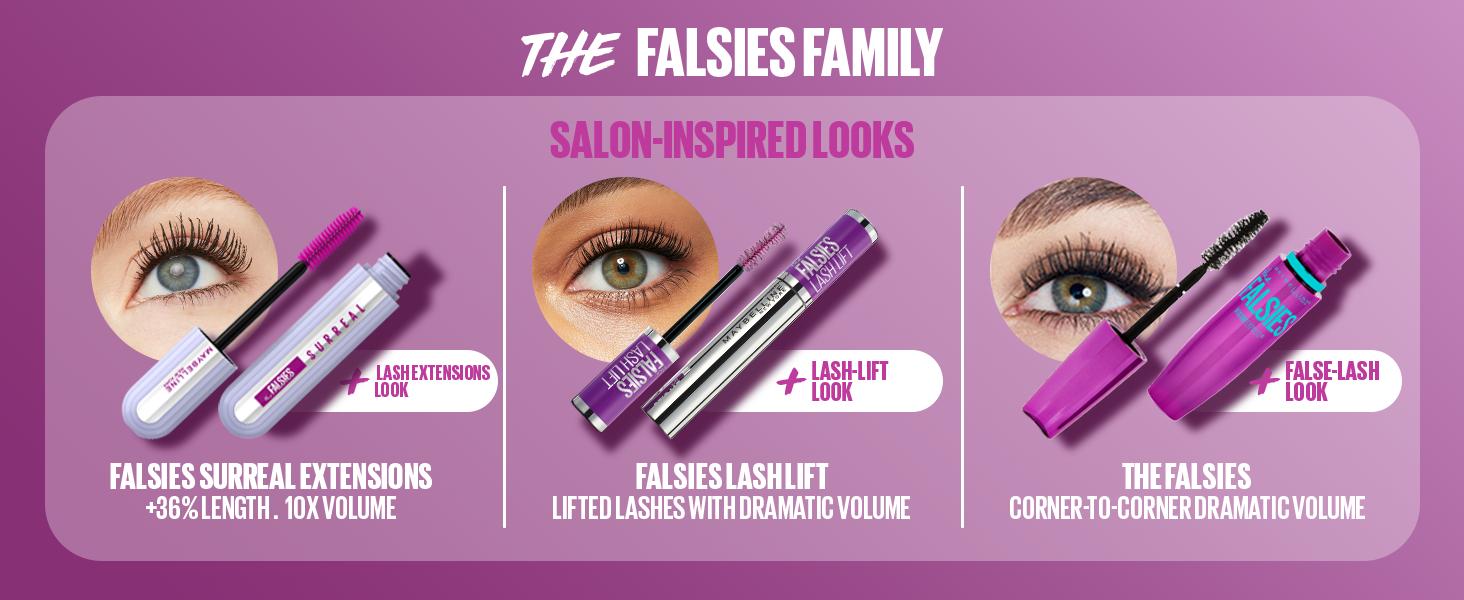 Maybelline Extension Mascara, SalonLike Extension, Length & Volume