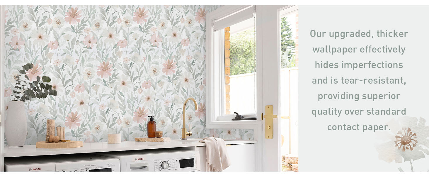 Wallpaper for Laundry Room