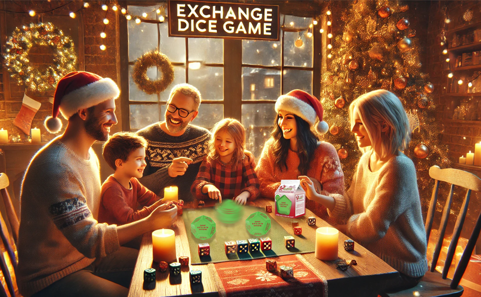 christmas party gift exchange dice game 